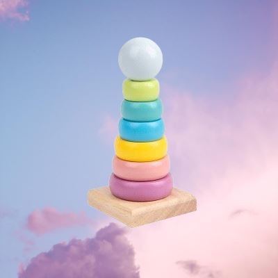 Jouet en Bois - WoodenToys™ - Tour Macaron - Boîte Magic