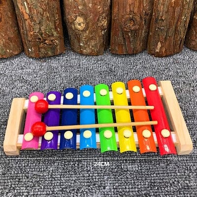 Jouet en Bois - WoodenToys™ - Xylophone - Boîte Magic