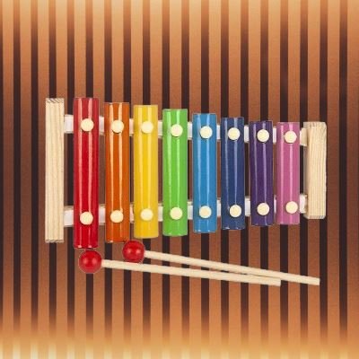 Jouet en Bois - WoodenToys™ - Xylophone - Boîte Magic