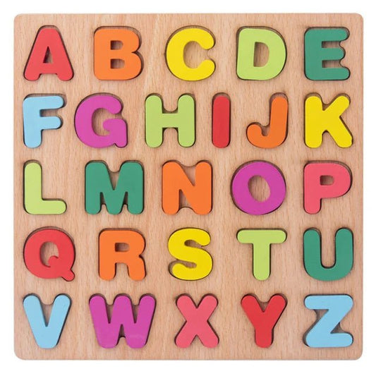 Puzzle en Bois - MontessoriToys™ - Alphabet - Boîte Magic