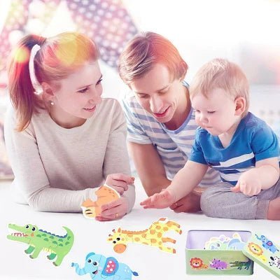 Puzzle Montessori - BabyPuzzle™ - Sauvage - Boîte Magic